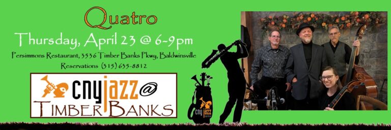 CNY Jazz at Timber Banks – April 23