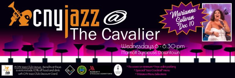 CNY Jazz at the Cavalier – Dec 10