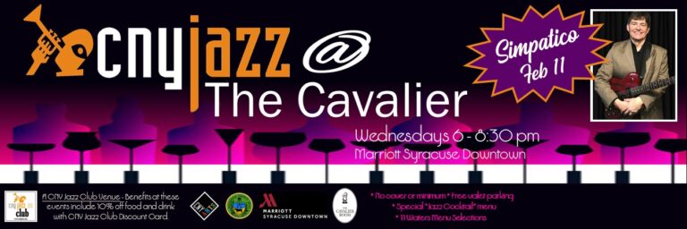 CNY Jazz at the Cavalier – Feb 11