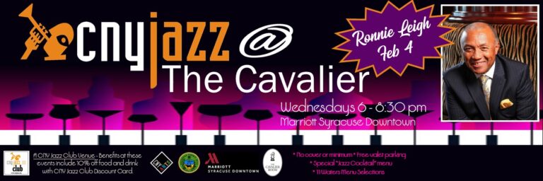 CNY Jazz at the Cavalier – Feb 4