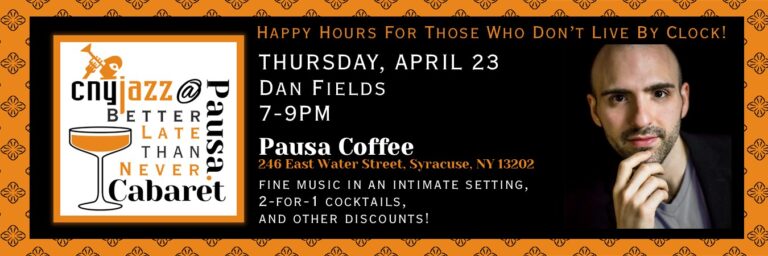 CNY Jazz @ Pausa Better Late Than Never Cabarets – April 23