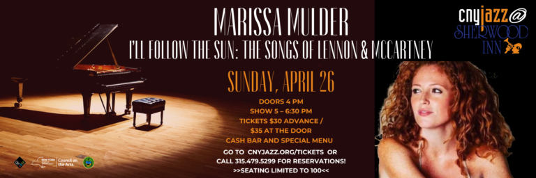Marissa Mulder Cabaret – April 26