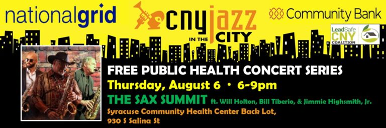 CNY Jazz in the City – August 6