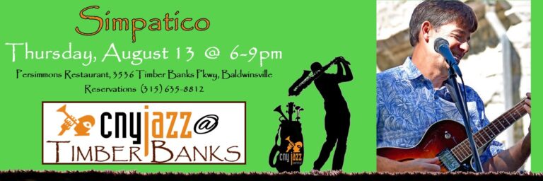 CNY Jazz at Timber Banks – August 13