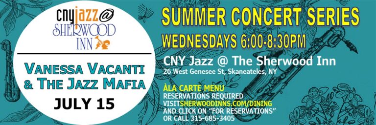 CNY Jazz at the Sherwood – July 15