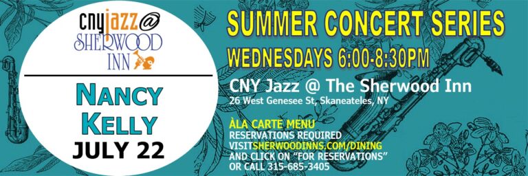 CNY Jazz at the Sherwood – July 22