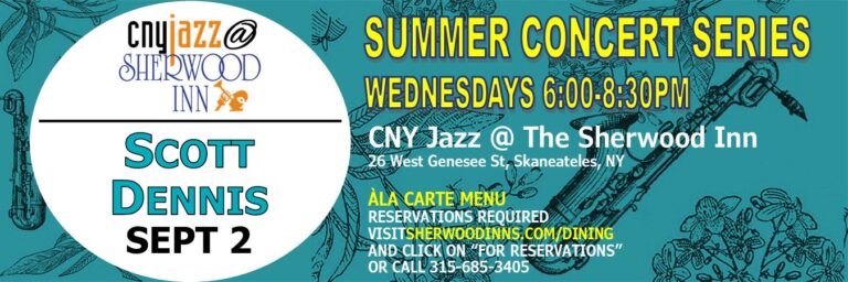 CNY Jazz at the Sherwood – September 2