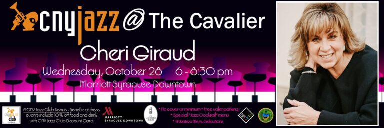 CNY Jazz at the Cavalier – Oct 28